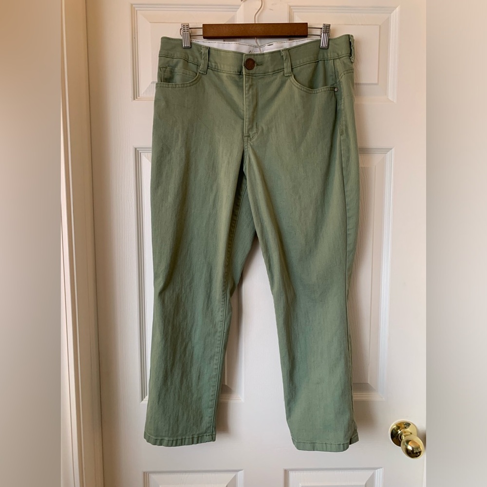 B2G1F Sage green denim pants
